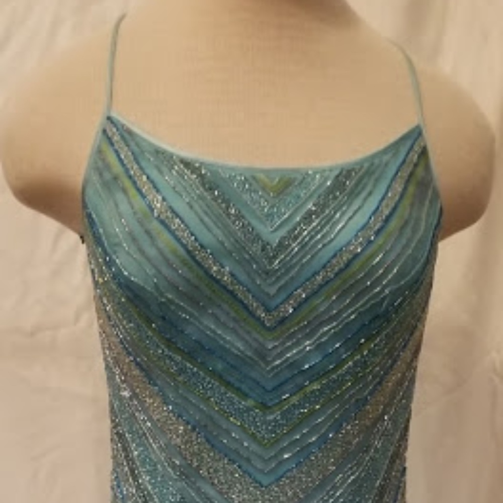 Cache Beaded Maxi Dress